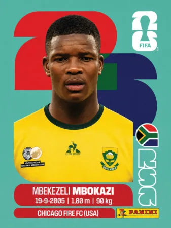 RSA 6 - Mbekezeli Mbokazi - South Africa