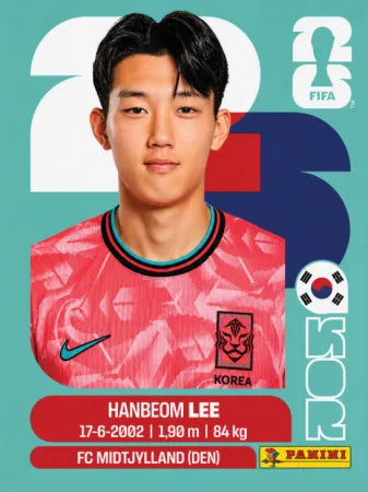 KOR 7 - Hanbeom Lee - Korea Republic