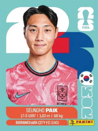 KOR 14 - Seungho Paik - Korea Republic