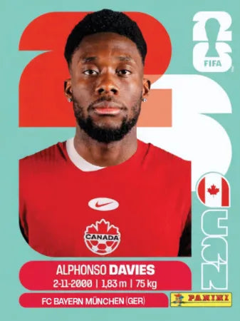 CAN 3 - Alphonso Davies - Canada
