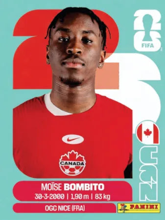 CAN 8 - Moïse Bombito - Canada