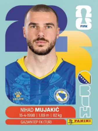 BIH 6 - Nihad Mujakić - Bosnia-Herzegovina