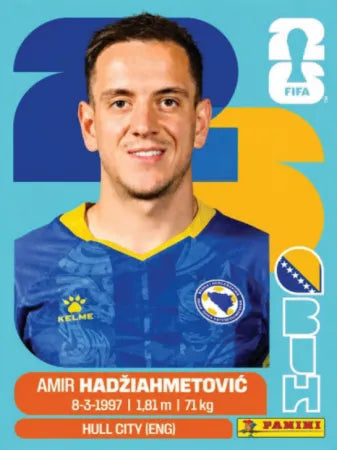 BIH 8 - Amir Hadžiahmetović - Bosnia-Herzegovina