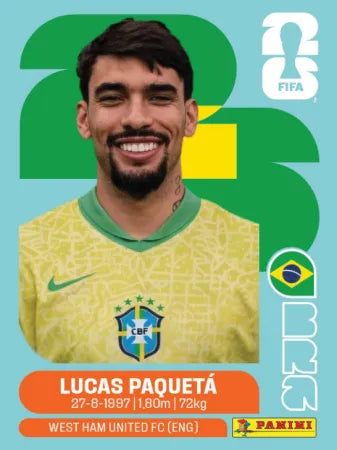 BRA 9 - Lucas Paquetá - Brazil