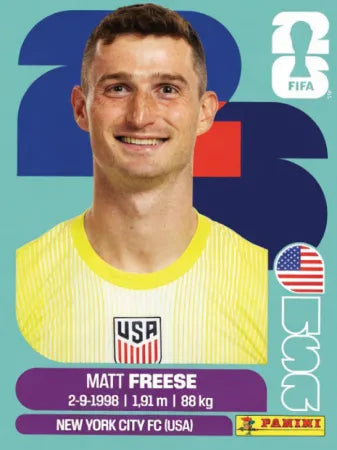USA 2 - Matt Freese - USA