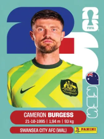 AUS 8 - Cameron Burgess - Australia