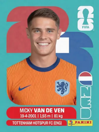 NED 4 - Micky van de Ven - Netherlands
