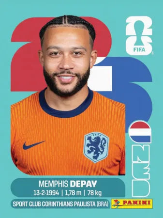 NED 17 - Memphis Depay - Netherlands