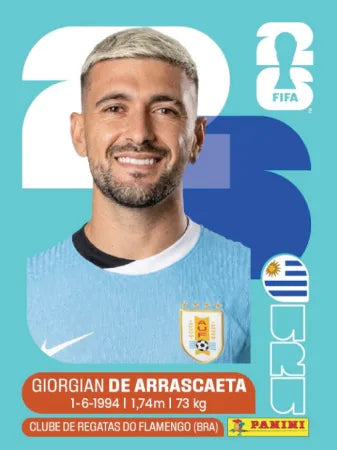URU 11 - Giorgian De Arrascaeta - Uruguay