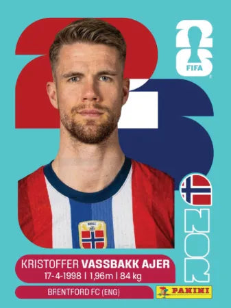 NOR 5 - Kristoffer Vassbakk Ajer - Norway