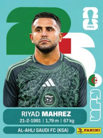 ALG 15 - Riyad Mahrez - Algeria
