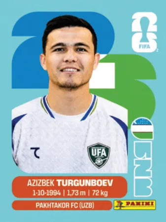 UZB 14 - Azizbek Turgunboev - Uzbekistan