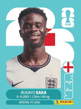 ENG 17 - Bukayo Saka - England