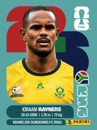 RSA 18 - Iqraam Rayners - South Africa