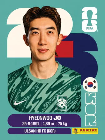 KOR 2 - Hyeonwoo Jo - Korea Republic