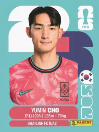 KOR 5 - Yumin Cho - Korea Republic