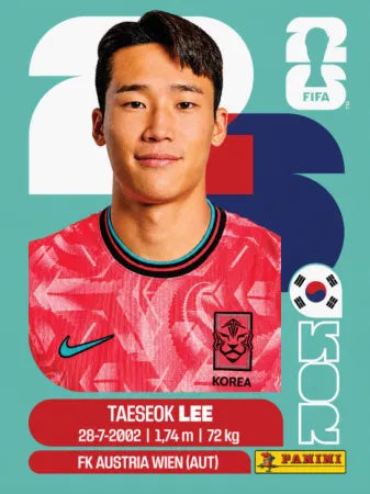 KOR 8 - Taeseok Lee - Korea Republic