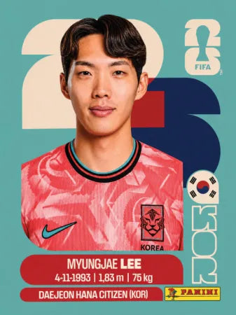 KOR 9 - Myungjae Lee - Korea Republic