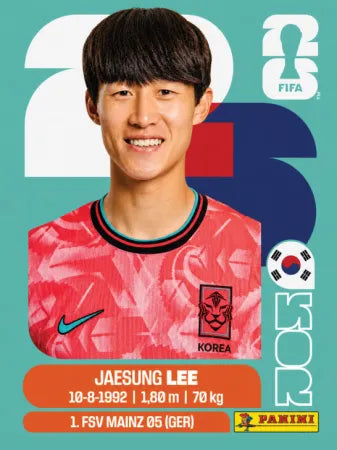 KOR 10 - Jaesung Lee - Korea Republic