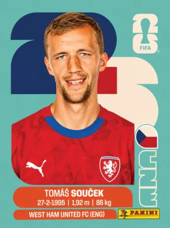 CZE 12 - Tomáš Souček - Czechia