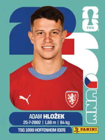 CZE 19 - Adam Hložek - Czechia