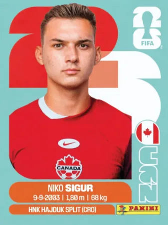 CAN 16 - Niko Sigur - Canada