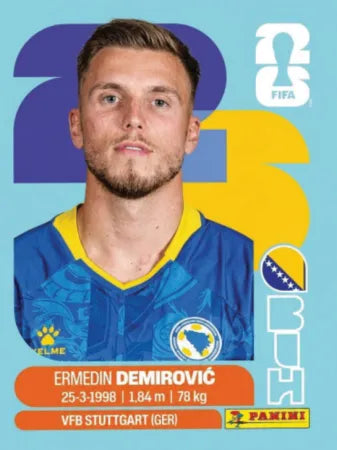 BIH 17 - Ermedin Demirović - Bosnia-Herzegovina