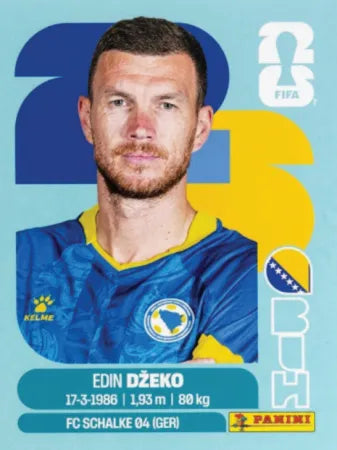 BIH 18 - Edin Džeko - Bosnia-Herzegovina