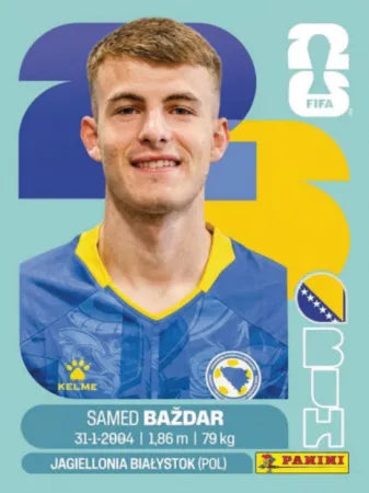 BIH 19 - Samed Baždar - Bosnia-Herzegovina