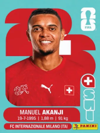 SUI 4 - Manuel Akanji - Switzerland