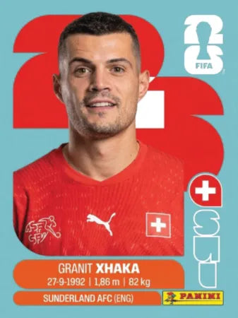 SUI 9 - Granit Xhaka - Switzerland