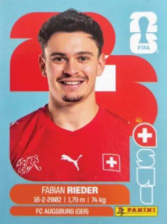 SUI 12 - Fabian Rieder - Switzerland