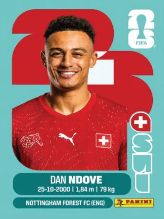SUI 19 - Dan Ndoye - Switzerland