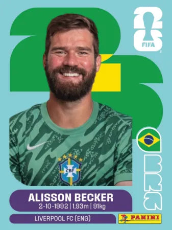 BRA 2 - Alisson - Brazil
