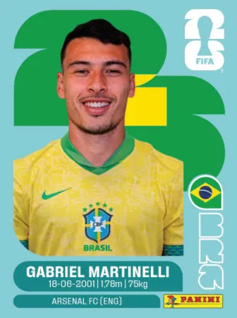 BRA 18 - Gabriel Martinelli - Brazil