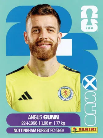 SCO 2 - Angus Gunn - Scotland