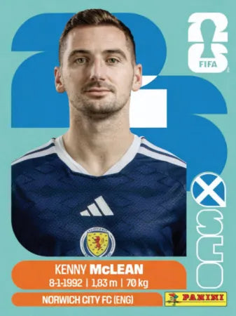 SCO 16 - Kenny McLean - Scotland