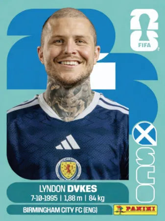 SCO 18 - Lyndon Dykes - Scotland