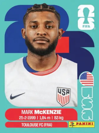 USA 5 - Mark McKenzie - USA