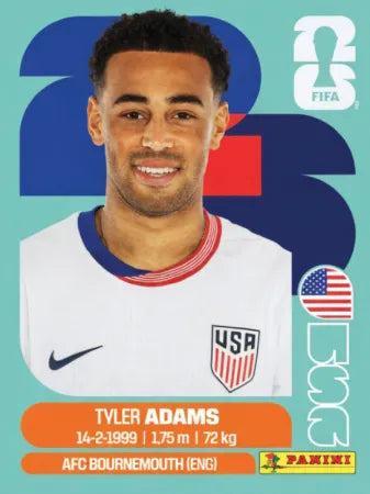 USA 8 - Tyler Adams - USA