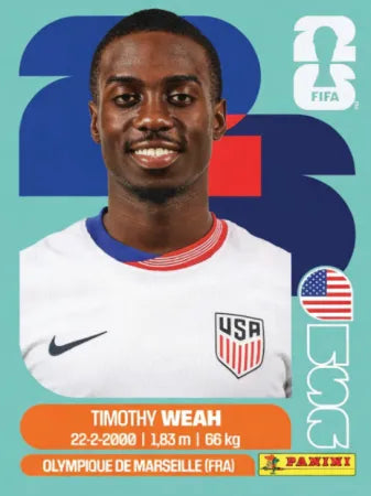 USA 12 - Timothy Weah - USA