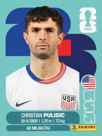 USA 16 - Christian Pulisic - USA