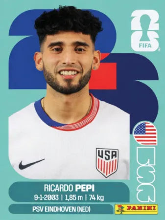 USA 18 - Ricardo Pepi - USA