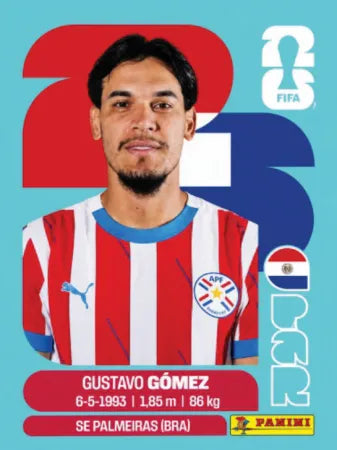 PAR 4 - Gustavo Gómez - Paraguay