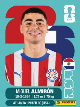PAR 17 - Miguel Almirón - Paraguay