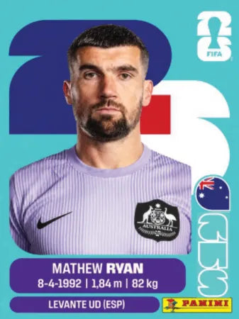 AUS 2 - Mathew Ryan - Australia