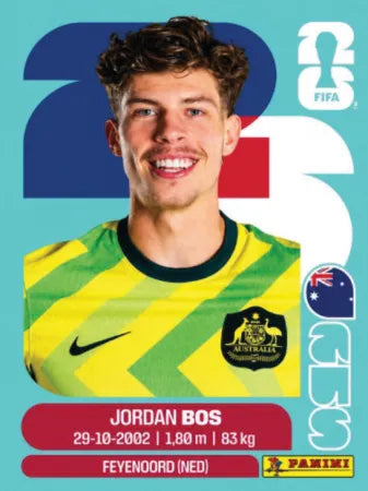 AUS 6 - Jordan Bos - Australia