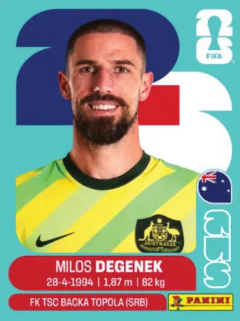 AUS 10 - Milos Degenek - Australia