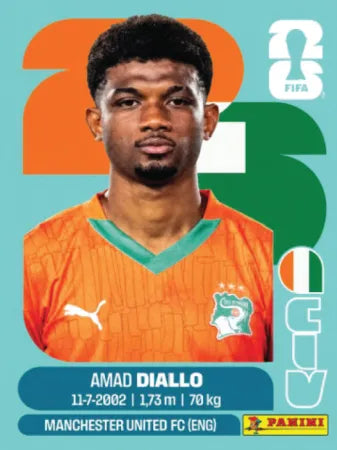 CIV 15 - Amad Diallo - Côte d'Ivoire