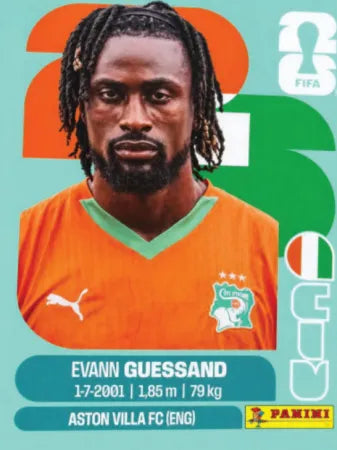 CIV 19 - Evann Guessand - Côte d'Ivoire